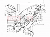 PIAGGIO MP3 125 YOUrban ERL Helmet huosing - Undersaddle