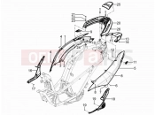 PIAGGIO MP3 125 YOUrban ERL oldal burkolat - idomzat