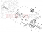 PIAGGIO MP3 250 Driving pulley