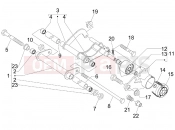 PIAGGIO MP3 250 Swinging arm