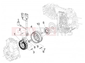 PIAGGIO MP3 300 ie MIC Flywheel magneto