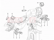 PIAGGIO MP3 300 YOUrban ERL Selectors - Switches - Buttons