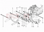 PIAGGIO MP3 300 YOUrban ERL Swinging arm
