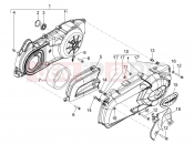 Crankcase cover - Crankcase cooling - Piaggio MP3 300 YOUrban ERL 2013
