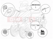 Plates - Emblems - Piaggio MP3 300 YOUrban ERL 2014