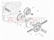 PIAGGIO MP3 300 YOUrban LT RL - Sport Driving pulley