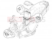 PIAGGIO MP3 300 YOUrban LT RL - Sport Remote control switches - Battery - Horn
