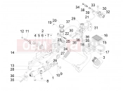 Control pedals - Levers - Piaggio MP3 300 YOUrban LT RL - Sport 2018