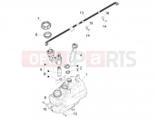 PIAGGIO MP3 350 MAXI Sport Benzin tank
