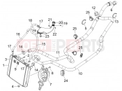 PIAGGIO MP3 400 ie Cooling system