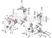 PIAGGIO MP3 400 ie Fork's components (Mingxing)