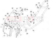 PIAGGIO MP3 400 ie LT & LT Sport Cooling system