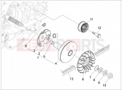 PIAGGIO MP3 400 ie LT & LT Sport Driving pulley