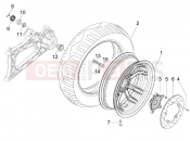 PIAGGIO MP3 400 ie LT & LT Sport Rear wheel