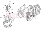 PIAGGIO MP3 400 RL Touring Throttle body - Injector - Induction joint