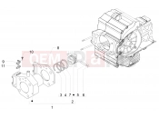 PIAGGIO MP3 500 LT Business Cylinder-piston-wrist pin unit