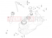 PIAGGIO MP3 500 LT Business Fuel tank