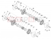 Driven pulley - Piaggio MP3 500 LT Sport 2014