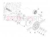 PIAGGIO MP3 500 LT Sport - Business Driving pulley