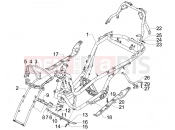 PIAGGIO MP3 500 LT Sport - Business Frame/bodywork