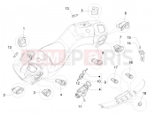 PIAGGIO MP3 500 LT Sport - Business Selectors - Switches - Buttons