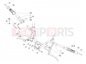 Handlebars - Master cil. - Piaggio MP3 500 LT Sport - Business 2019