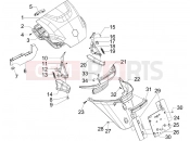 PIAGGIO MP3 500 RL Sport - Business Rear cover - Splash guard