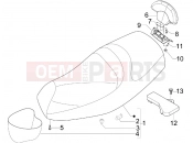 PIAGGIO MP3 500 RL Sport - Business Saddle/seats