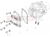 Cylinder head cover - Piaggio MP3 500 Sport Business ABS (USA) 2019