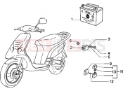 PIAGGIO Battery-Relais
