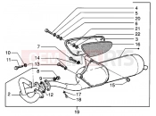 PIAGGIO Catalytic silencer