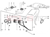PIAGGIO Headlamp-front turn sig. Lamp
