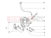 PIAGGIO Front brake caliper