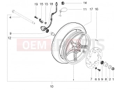 PIAGGIO Front wheel