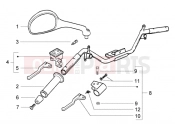 PIAGGIO Handlebars component parts