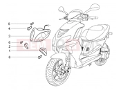 PIAGGIO Headlamp - front turn sig. lamp