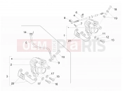 PIAGGIO NRG Power DD Brakes pipes - Calipers