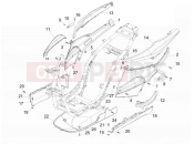 Side cover - Spoiler - Piaggio NRG Power DD 2017