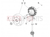 Flywheel magneto - Piaggio NRG Power DD Serie Speciale 2011