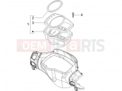 Meter combination - Cruscotto - Piaggio NRG Power DD Serie Speciale 2011