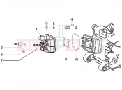 PIAGGIO NRG Power DD Serie Speciale Cylinder head cover