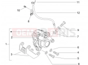Brakes pipes - Calipers - Piaggio NRG Power DT 2006