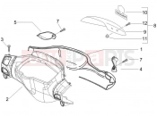 Handlebars coverages - Piaggio NRG Power DT 2006