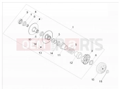 PIAGGIO NRG Power DT Driven pulley