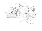 PIAGGIO NRG Power DT Serie Speciale Crankcase cover - Crankcase cooling
