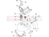 PIAGGIO NRG Power DT Serie Speciale Fuel tank
