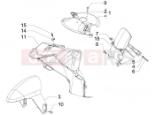PIAGGIO NRG Power DT Serie Speciale Wheel huosing - Mudguard