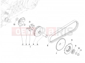 PIAGGIO NRG Power DD Driving pulley