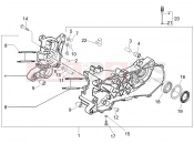 Crankcase - Piaggio NRG Power Purejet 2007