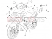 Main cable harness - Piaggio NRG Power Purejet 2007
